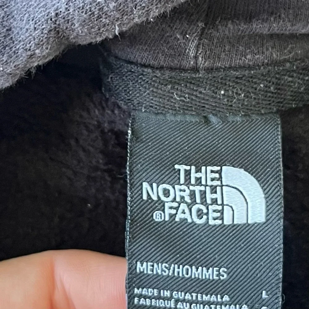 North Face Mens Hoodie Large Black Bear Outdoors‎ Hiking Active Gorpcore